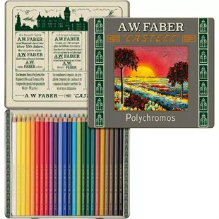 Faber Castell Polychromos 111. Yıl Özel 24 Renk Kuru Boya Kalemi Seti