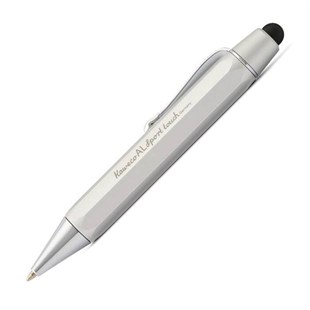 Kaweco Al Sport Touch Pen Tükenmez Kalem Stylus Gümüş 10000478