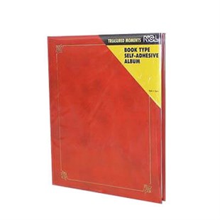 Ncl Fotoğraf Albümü Yapışkanlı Book Type 10 YP Kırmızı