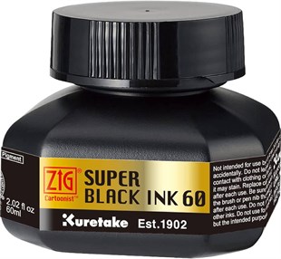 Zig Mangaka Süper Siyah Mürekkep 60 ml